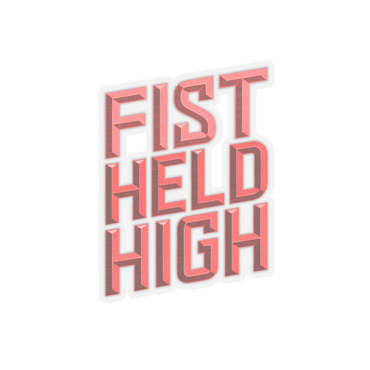 Fist Held High Stickers