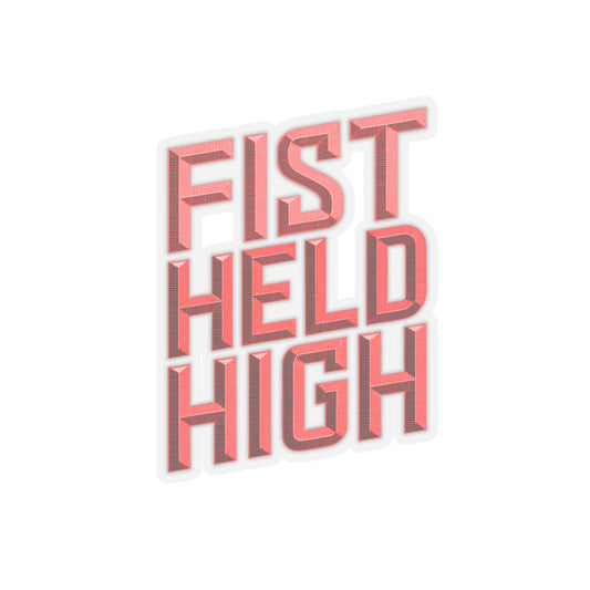 Fist Held High Stickers